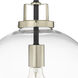 Mellrosa 1 Light 12 inch Matte Black/Modern Gold Indoor Pendant Ceiling Light